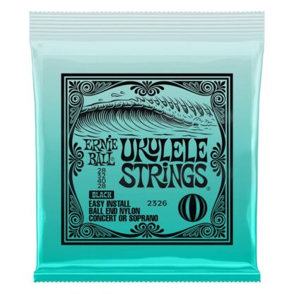 Ukulele Ball End Nylon Cuerdas Negras - Eb-P02326