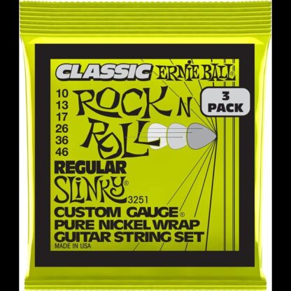 Extra Slinky Classic Rock N Roll Pure Nickel Wrap Guitarra Eléctrica Calibre 8-38 - Eb-P03251