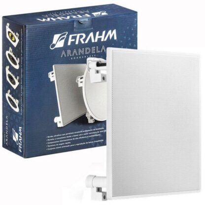 31547 Arandela Frahm – Quadrada 6"Cx 70W Telar Alumínio - Fr-31547