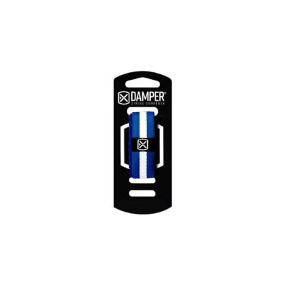 Damper Medio - Md - Etiqueta De Tela De Poliéster - Color Azul, Blanco - Ibox-Dkmd09