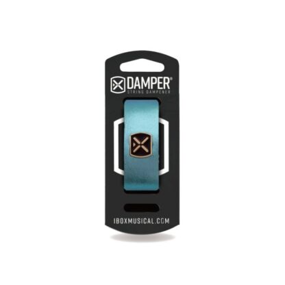 Damper Medio - Md - Para Guitarras Eléctricas Medianas, Guitarra Color Azul Metalizado - Ibox-Dmmd06