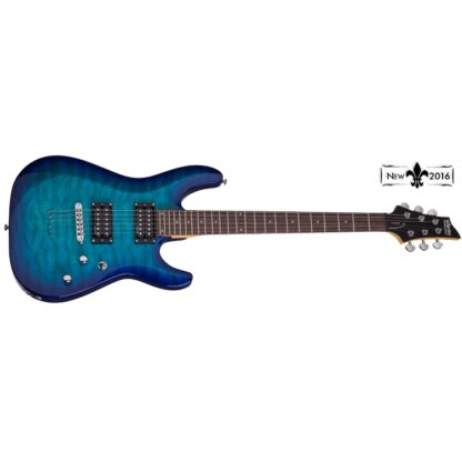 Guitarra Electrica C6 Plus Obb (Ocean Blue Burst) - Sch-C6-Plus-Obb