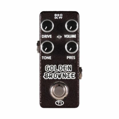 Muslady Xvive T1 Golden Brownie Distorsión Pedal De Efecto De Guitarra Full Metal Shell True Bypass - Xvi-T1