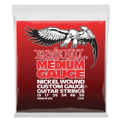 Guitarra Eléctrica Calibre 13-56 Medium Nickel Wound C/ Wound G - Eb-P02204