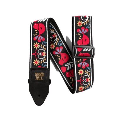Correa Tahalí Jacquard Redbird Rising - Eb-P04667