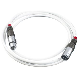 Cable Dmx 3 Mtrs - 10 Pies - Blanco - Cha-Cbldmx3mtrs-Blanco