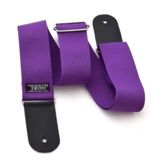 Correa Para Instrumentos De Cuerda Con Doble Terminación En Cuero, 5Cm De Ancho - Poliéster - Color  - Ibox-Ck522