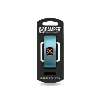 Damper Medio - Md - Para Guitarras Eléctricas Medianas, Guitarra Color Azul Metalizado - Ibox-Dmmd06