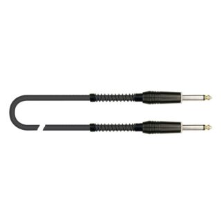 Cable De Instrumento Plug Plug 6 Metros Negro - Ql-Str601k-6Bk