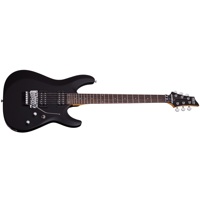 Guitarra Electrica C6 Deluxe Floyd Rose Negra - Sch-C6-Fr-Deluxe-Sbk
