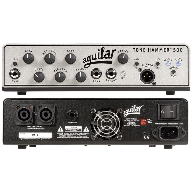 Cabezal Aguilar Tone Hammer 500 - Agu-Tone-Hammer-500