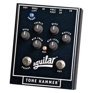 Pedal Preamplificador Tone Hammer Y Caja Directa - Agu-Tone-Hammer-Preamp-Db