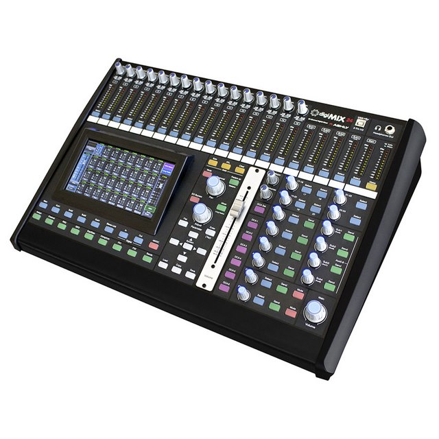 Consola Ashly Digital De 24 Canales Y 16 Line Y Xlr - Ash-Digimix24