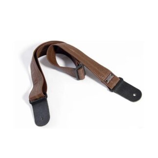 Correa Para Instrumentos De Cuerda Con Doble Terminación De Cuero, 5Cm De Ancho - Cuero - Color Marr - Ibox-Cc53