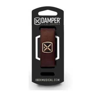 Damper Medio - Md - Etiqueta De Hierro De Poliéster - Color Marrón - Ibox-Dtmd18