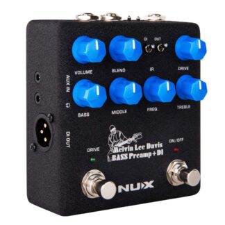 Nux Melvin Lee Davis Nbp-5 - Preamplificador De Graves De Doble Interruptor, Caja Di, Cargador De Re - Nux-Nbp-5