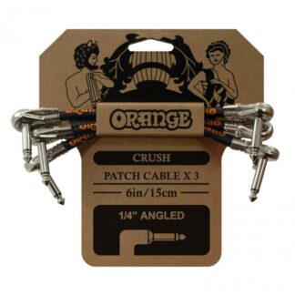 Crush 6" Patch Cable 3 Pack - Ora-Ca038