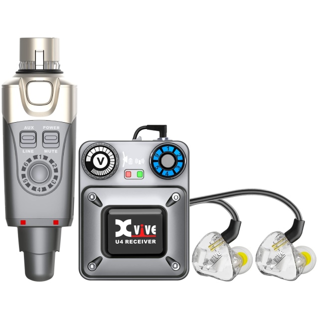 Inalambrico In Ear U4 Grey Con Audifonos T9 Incluidos - Xvi-U4t9